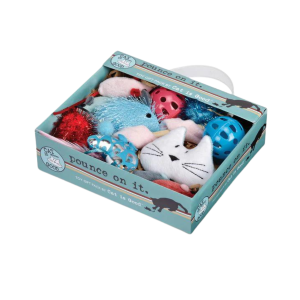 Pounce on It 12 piece toy gift pack by Cat is good distributed by Pet Central Trinidad