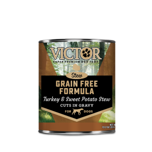 Victor Canned Food Grain Free Formula Turkey and Sweet Potato Cuts in Gravy Dog Formula by Pet Central Trinidad