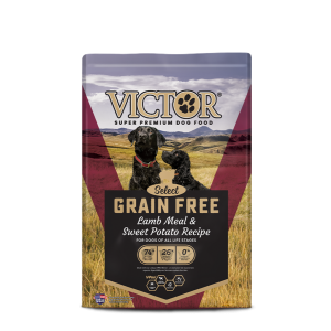 Victor Select Grain Free Lamb Meal and Sweet Potato Recipe Dog Formula sold by Pet Central Trinidad in Trinidad and Tobago