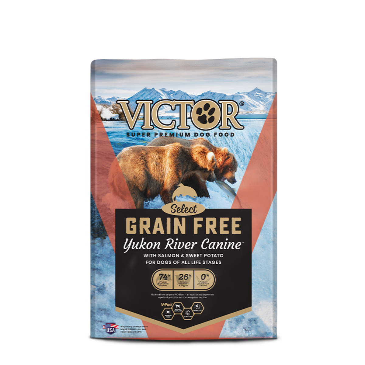 Victor Select Dog Formula - Grain Free Yukon River Canine - Trinidad ...