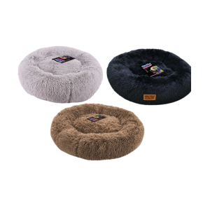 Pet Plush Round Bed for Trinidad and Tobago Pet lovers sold by Pet Central Trinidad