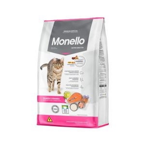 Monello Adult Cat Food with Salmon and Chicken sold by Trinidad and Tobago