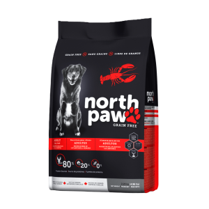 north paw atlantic seafood and lobster dog food sold by Trinidad and Tobago