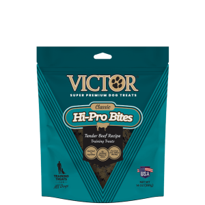 Victor Hi-Pro Bites dog treat sold in Trinidad and Tobago